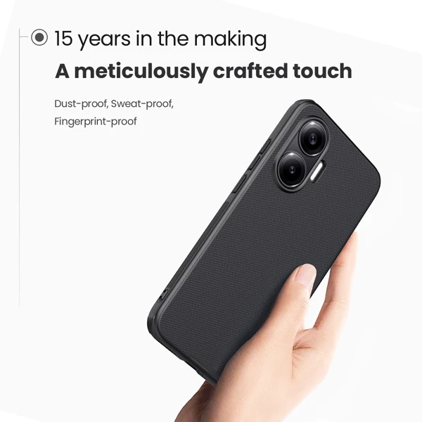 خرید قاب ضد ضربه مگنتی Xiaomi Poco F7 مارک نیلکین مدل Super Frosted Shield Pro Magnetic