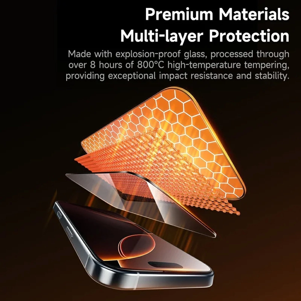 گلس آنتی استاتیک iPhone 17 Pro مدل Gorilla