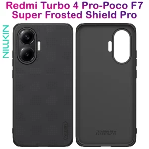 قاب ضد ضربه Xiaomi Poco F7 مارک نیلکین مدل Super Frosted Shield Pro