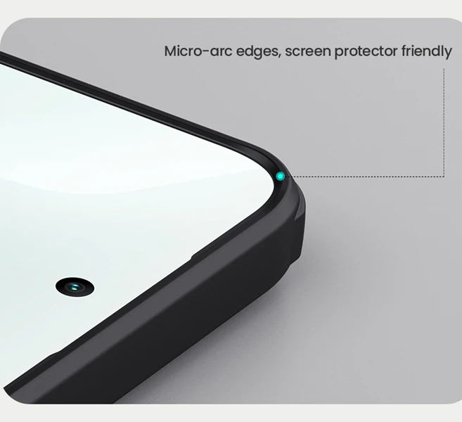 خرید قاب ضد ضربه Xiaomi Poco F7 مارک نیلکین مدل Super Frosted Shield Pro
