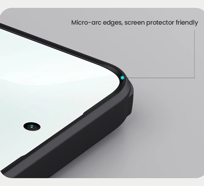 خرید قاب ضد ضربه مگنتی Xiaomi Poco F7 مارک نیلکین مدل Super Frosted Shield Pro Magnetic