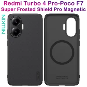 قاب ضد ضربه مگنتی Xiaomi Redmi Turbo 4 Pro مارک نیلکین مدل Super Frosted Shield Pro Magnetic