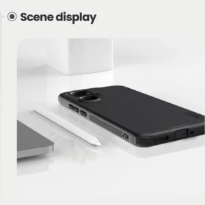 خرید قاب ضد ضربه مگنتی Xiaomi Redmi Turbo 4 Pro مارک نیلکین مدل Super Frosted Shield Pro Magnetic