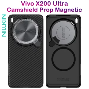 قاب ضد ضربه مگنتی کمرا استند Vivo X200 Ultra مارک نیلکین مدل Camshield Prop Magnetic