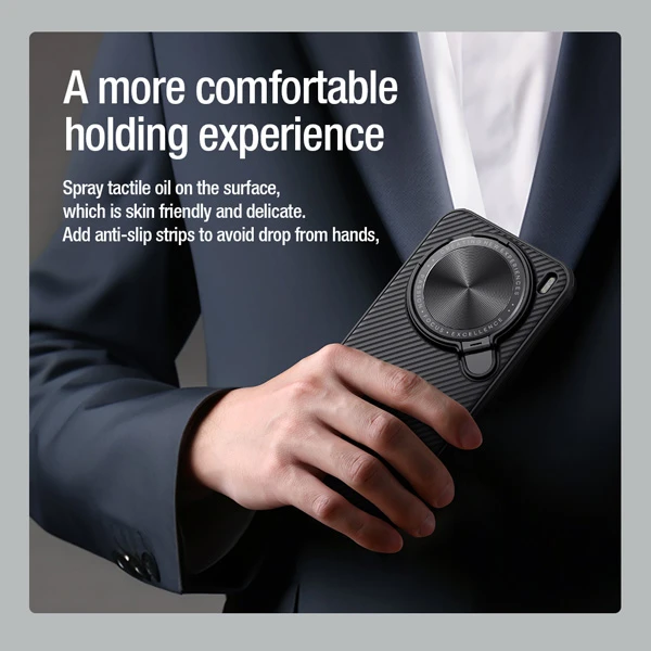 خرید قاب ضد ضربه کمرا استند Vivo X200 Pro Mini مارک نیلکین مدل Camshield Prop