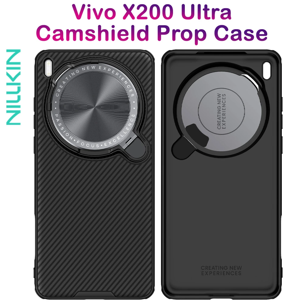 خرید قاب ضد ضربه کمرا استند Vivo X200 Ultra مارک نیلکین مدل Camshield Prop