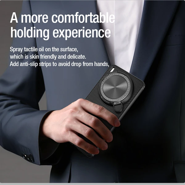 خرید قاب ضد ضربه کمرا استند Vivo X200 Ultra مارک نیلکین مدل Camshield Prop