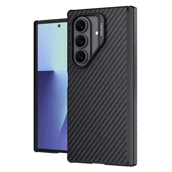 خرید قاب مگنتی فیبری Samsung Galaxy Z Fold 7 مارک نیلکین مدل Synthetic Fiber Pro