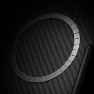 خرید قاب مگنتی فیبری با اسلات قلم Samsung Galaxy Z Fold 7 مارک نیلکین مدل Synthetic Fiber Pro