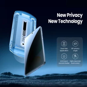 خرید گلس حریم شخصی با ابزار مخصوص نصب Samsung Galaxy S25 Edge مارک نیلکین مدل Guardian