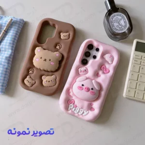 قاب سیلیکونی Galaxy A32 4G طرح برجسته پاپ سوکت دار Piggy