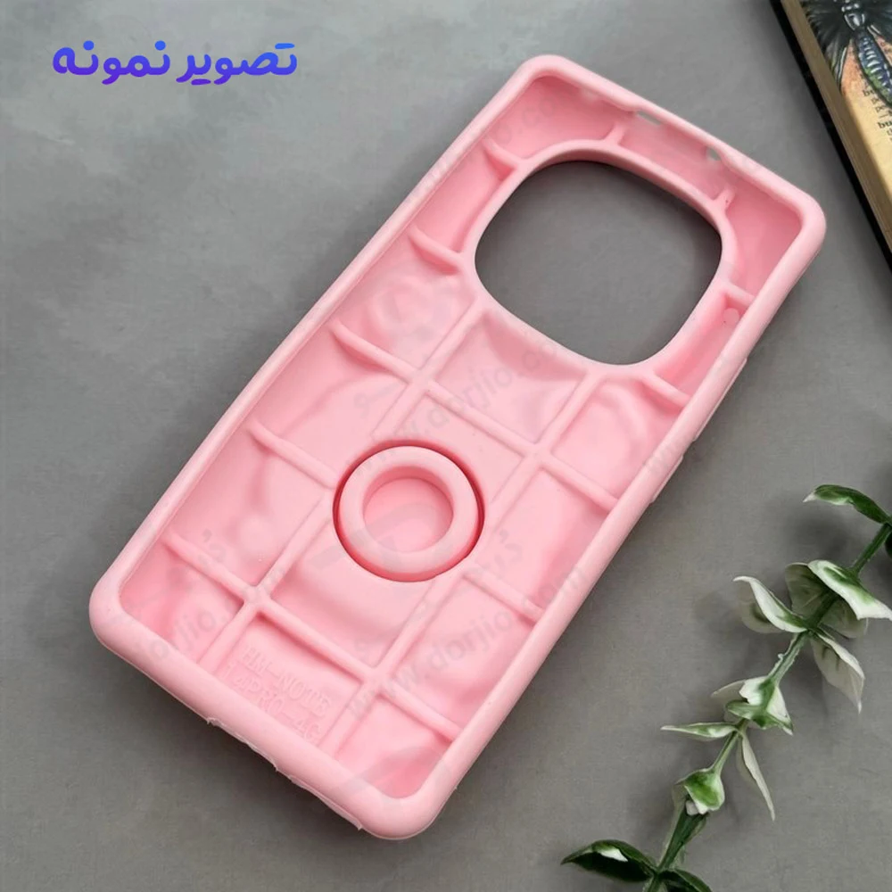 قاب سیلیکونی iPhone 14 Pro Max طرح برجسته پاپ سوکت دار Piggy