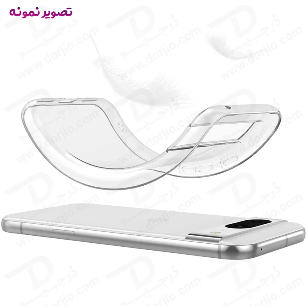 قاب ژله ای شفاف Google Pixel 8a