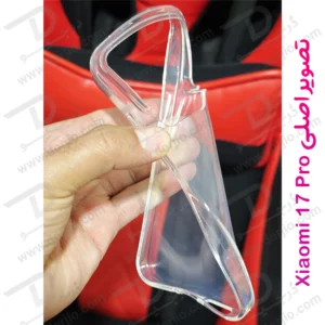 قاب ژله ای شفاف Xiaomi 17 Pro