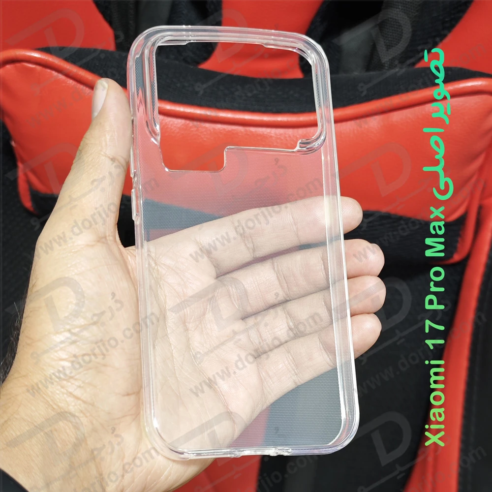 قاب ژله ای شفاف Xiaomi 17 Pro Max