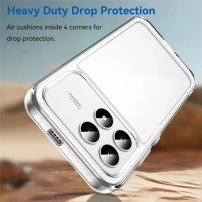 قاب ژله ای شفاف Xiaomi Poco F8 Ultra