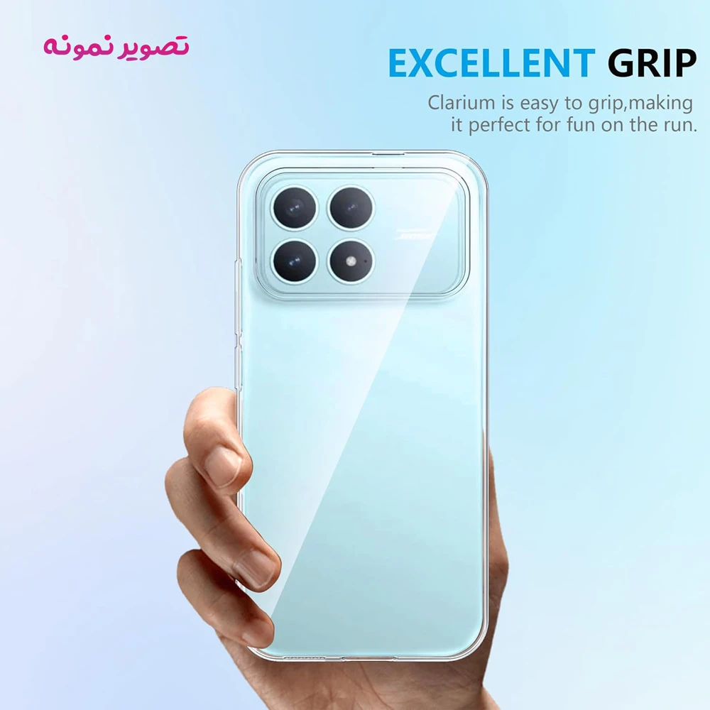 قاب ژله ای شفاف Xiaomi Redmi K90 Pro Max قاب ژله ای شفاف Xiaomi Redmi K90 Pro Max