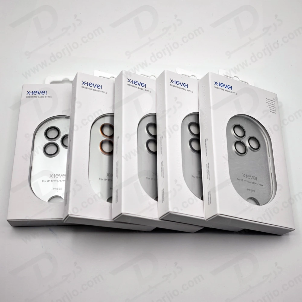 محافظ لنز دوربین رینگی iPhone 17 Pro Max مارک X-Level