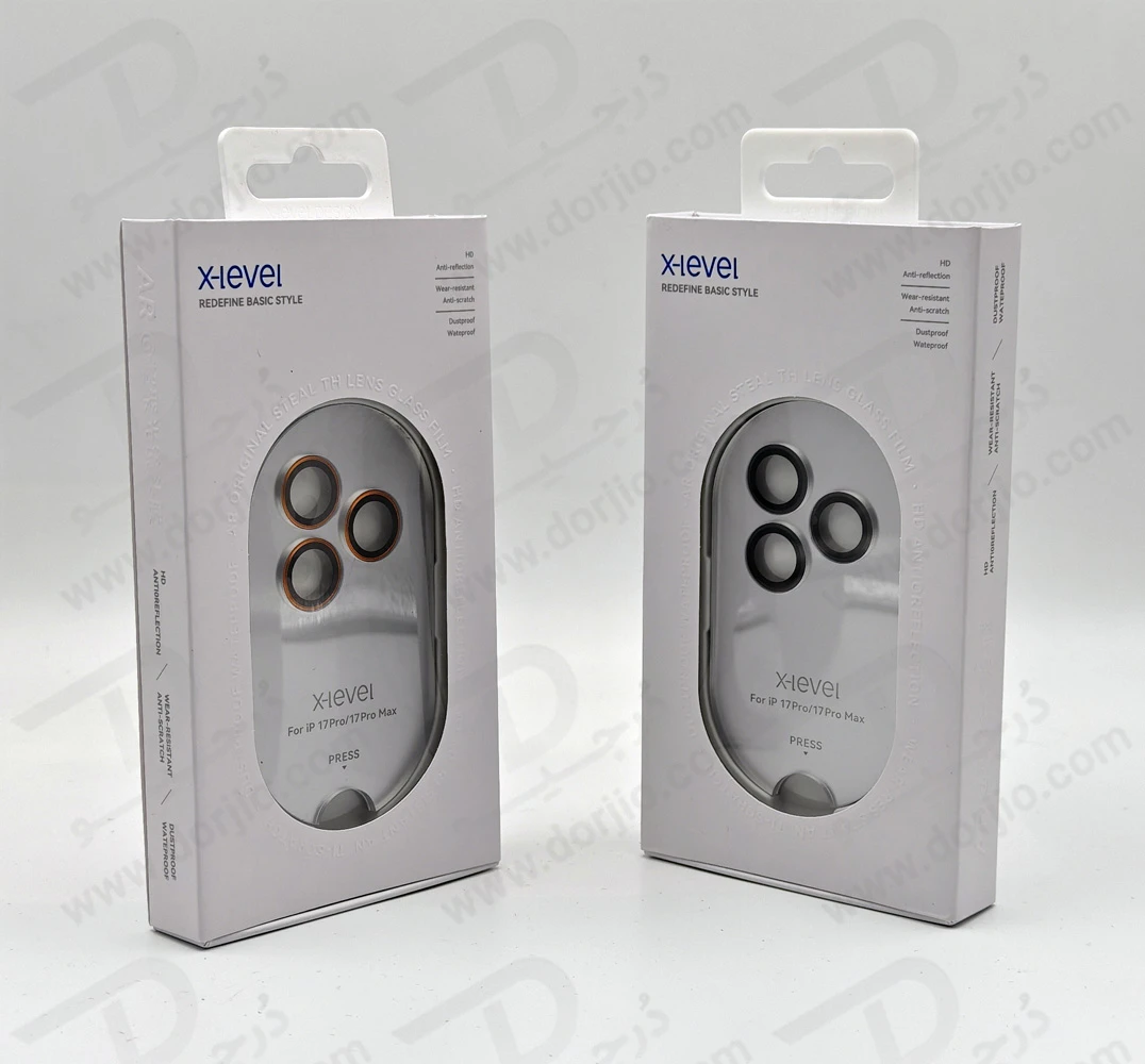 محافظ لنز دوربین رینگی iPhone 17 Pro Max مارک X-Level