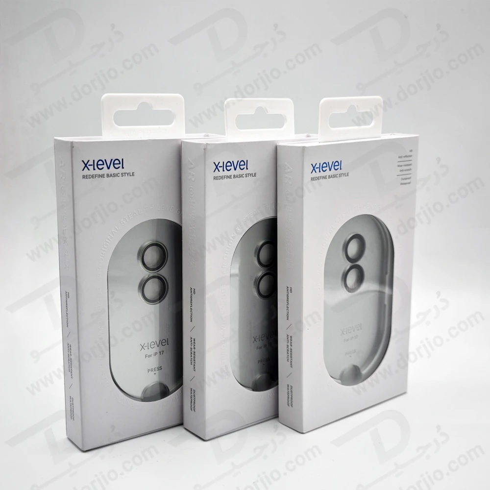 محافظ لنز دوربین رینگی iPhone 17 مارک X-Level