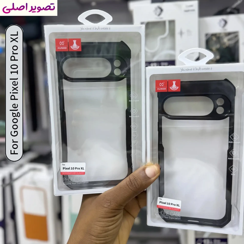 کریستال شیلد شفاف Google Pixel 10 Pro XL مارک XUNDD سری Beatle