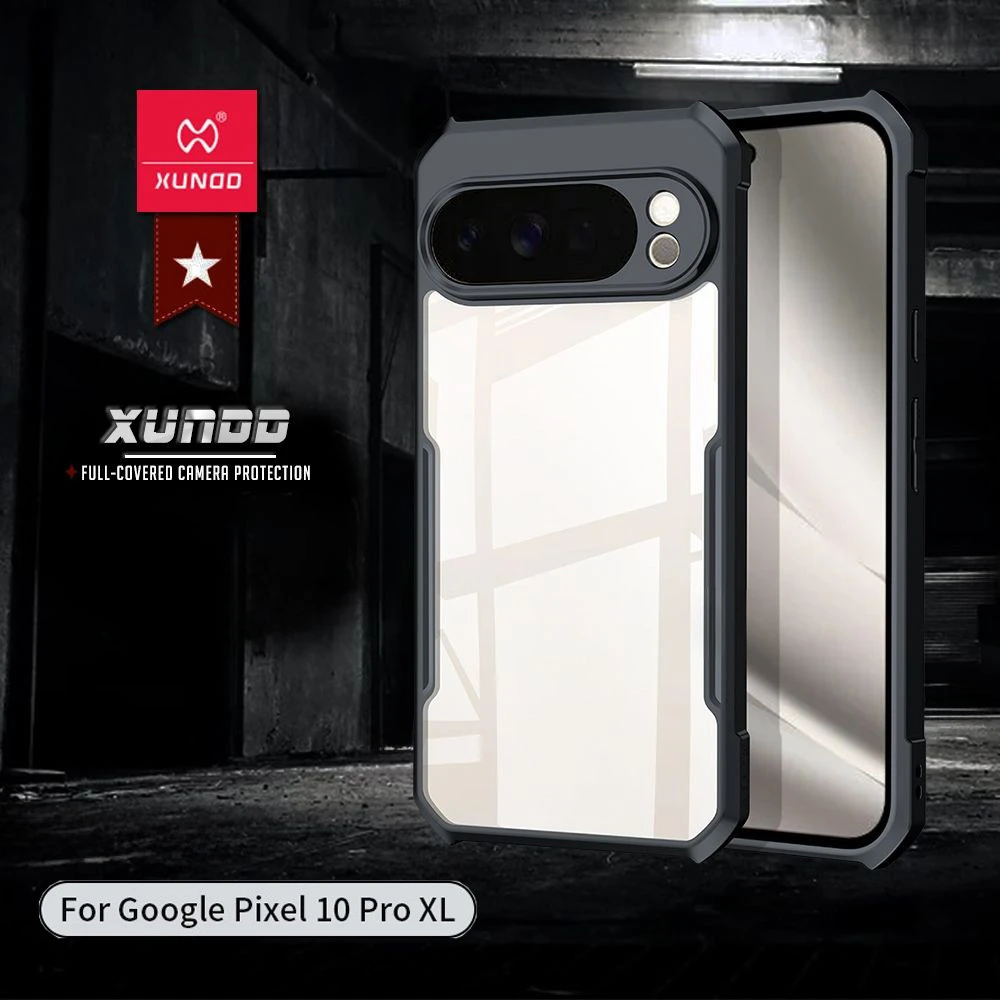 کریستال شیلد شفاف Google Pixel 10 Pro XL مارک XUNDD سری Beatle