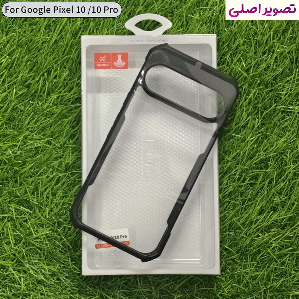 کریستال شیلد شفاف Google Pixel 10 Pro مارک XUNDD سری Beatle