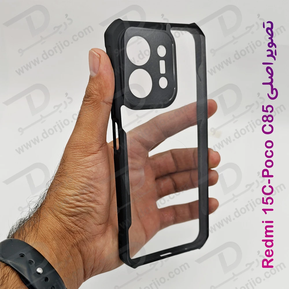 کریستال شیلد شفاف Xiaomi Poco C85 مارک XUNDD سری Beatle کریستال شیلد شفاف Xiaomi Poco C85 مارک XUNDD سری Beatle