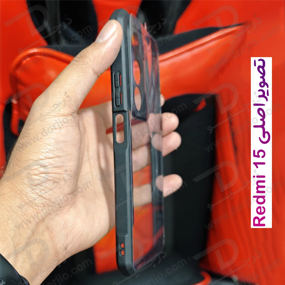 کریستال شیلد شفاف Xiaomi Redmi 15 مارک XUNDD سری Beatle