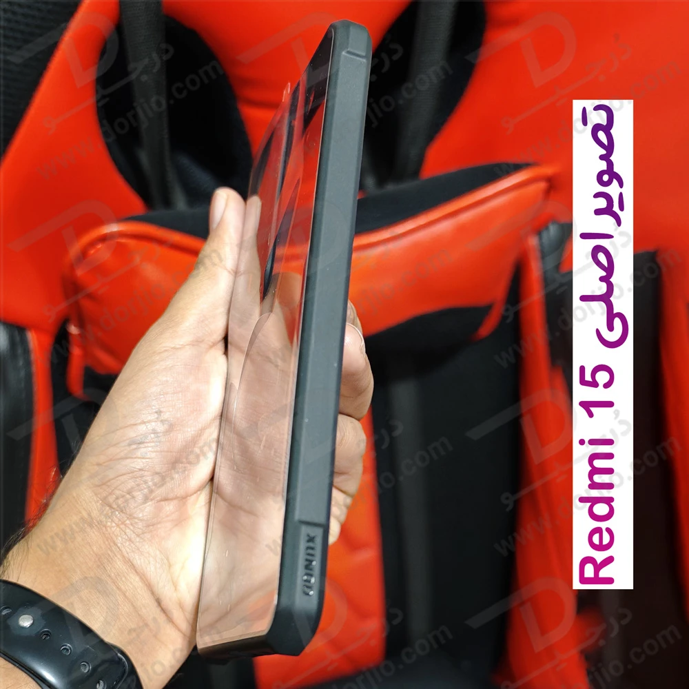 کریستال شیلد شفاف Xiaomi Redmi 15 مارک XUNDD سری Beatle