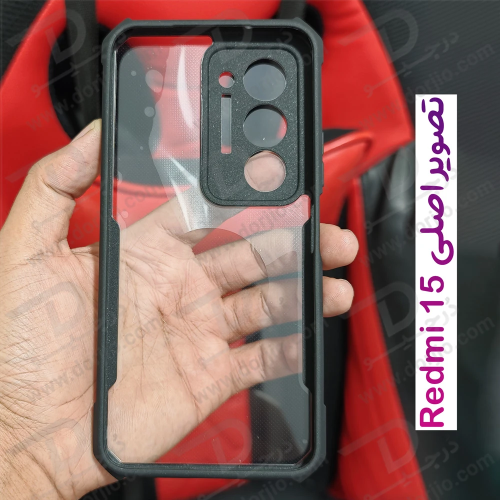 کریستال شیلد شفاف Xiaomi Redmi 15 مارک XUNDD سری Beatle کریستال شیلد شفاف Xiaomi Redmi 15 مارک XUNDD سری Beatle