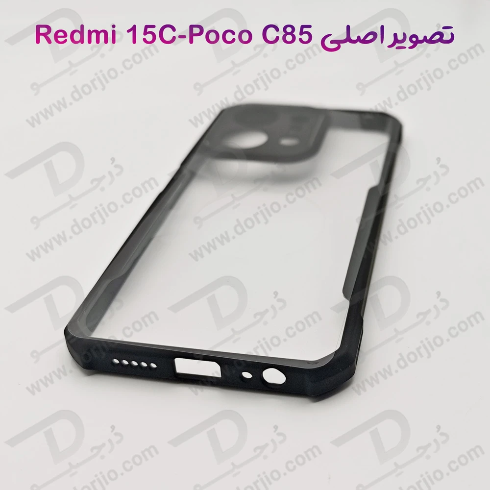 کریستال شیلد شفاف Xiaomi Redmi 15C مارک XUNDD سری Beatle کریستال شیلد شفاف Xiaomi Redmi 15C مارک XUNDD سری Beatle