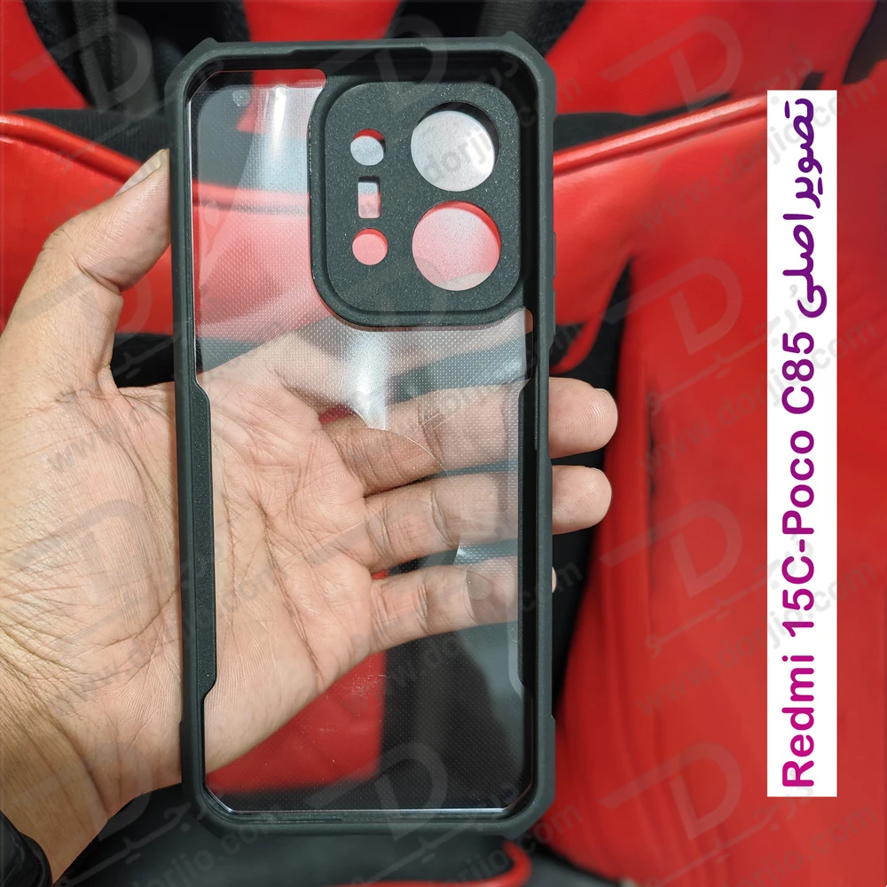 کریستال شیلد شفاف Xiaomi Redmi 15C مارک XUNDD سری Beatle کریستال شیلد شفاف Xiaomi Redmi 15C مارک XUNDD سری Beatle