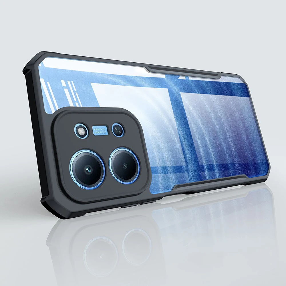 کریستال شیلد شفاف Xiaomi Redmi 15C مارک XUNDD سری Beatle