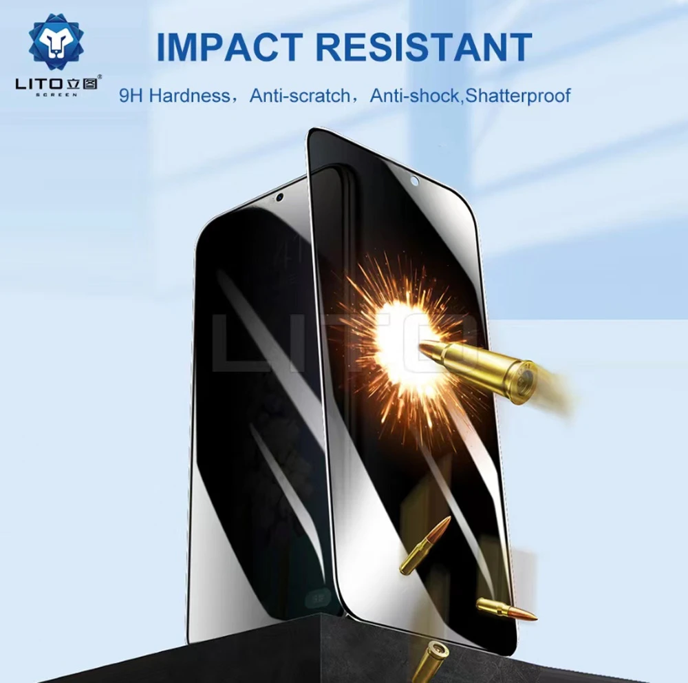 گلس Privacy حریم شخصی iPhone 16 Pro مارک LITO مدل HD PRO Privacy گلس Privacy حریم شخصی iPhone 16 Pro مارک LITO مدل HD PRO Privacy