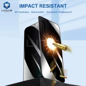 گلس Privacy حریم شخصی iPhone 17 مارک LITO مدل HD PRO Privacy