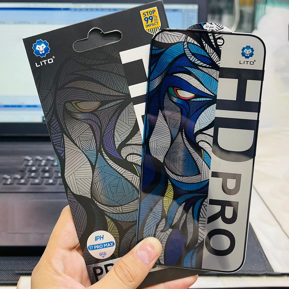 گلس Privacy حریم شخصی iPhone 17 مارک LITO مدل HD PRO Privacy