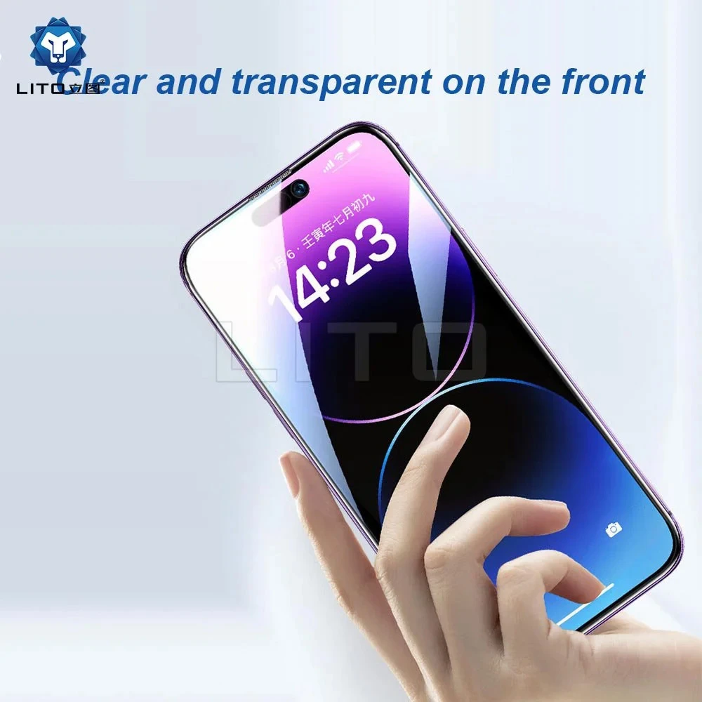 گلس Privacy حریم شخصی iPhone 17 مارک LITO مدل HD PRO Privacy