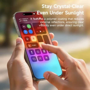 گلس آنتی استاتیک iPhone 17 Pro Max مدل Gorilla