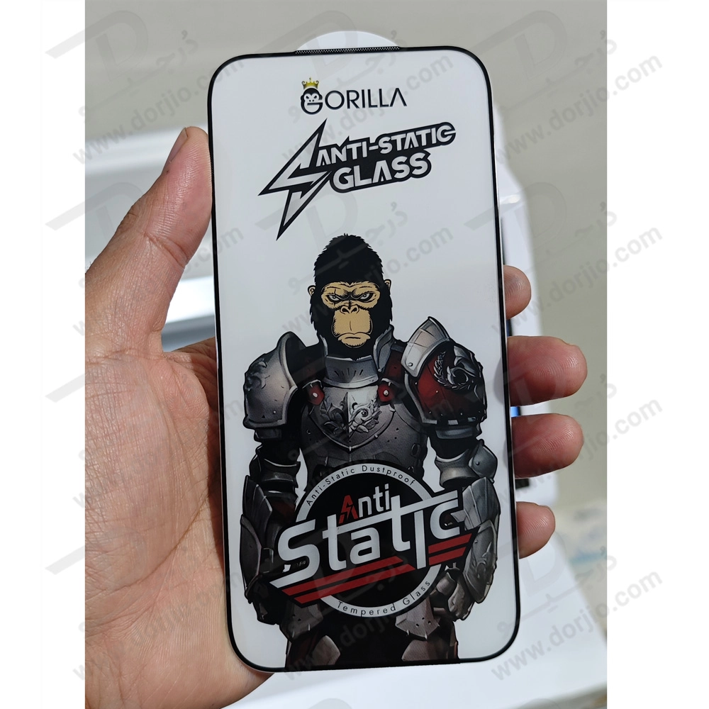 گلس آنتی استاتیک iPhone 17 Pro مدل Gorilla