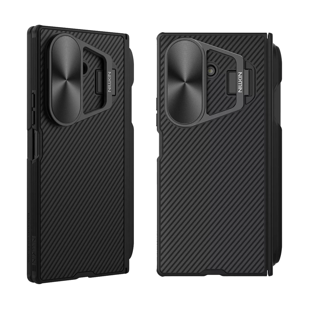 خرید گارد کمرا استند فلزی قلم دار Samsung Galaxy Z Fold 7 مارک نیلکین مدل Camshield Prop