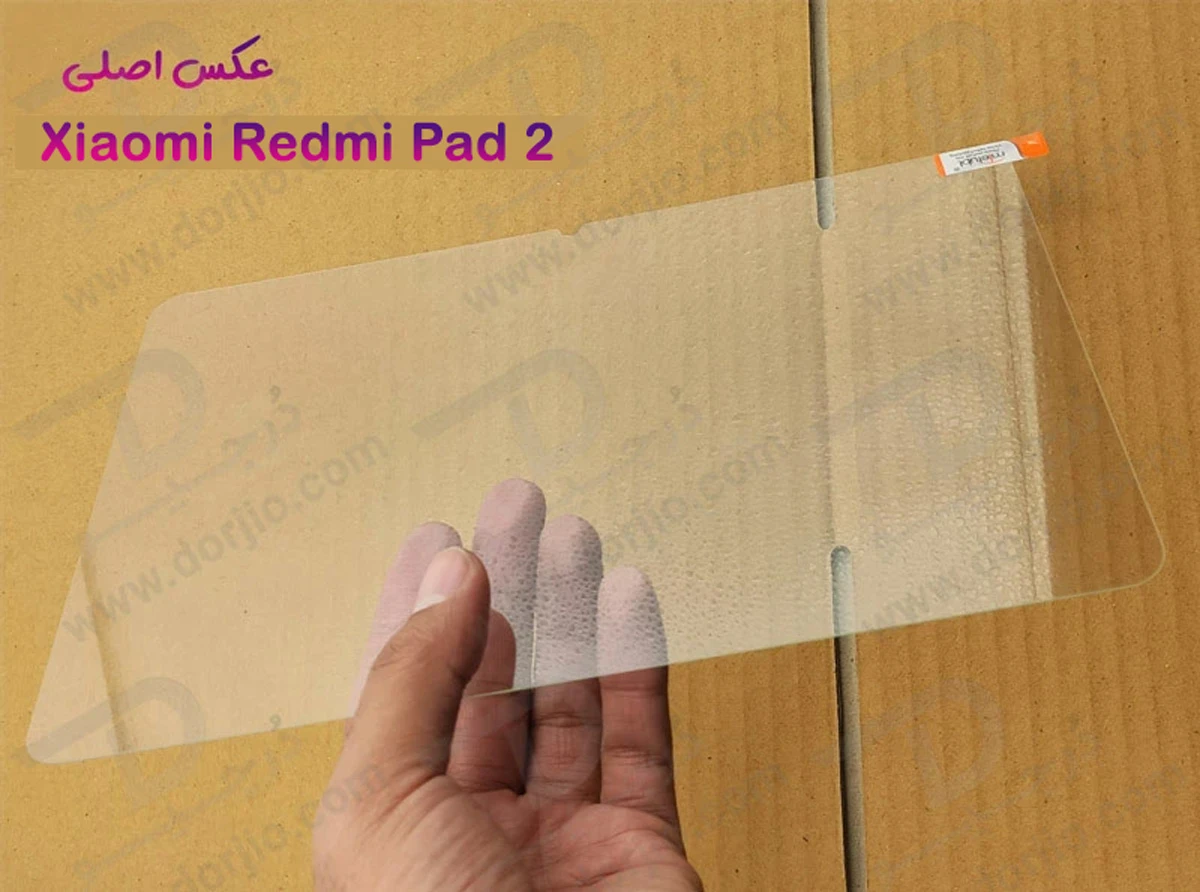 خرید گلس شیشه ای شفاف تبلت Xiaomi Redmi Pad 2 مارک Mietubl