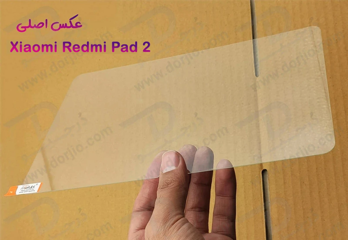 خرید گلس شیشه ای شفاف تبلت Xiaomi Redmi Pad 2 مارک Mietubl