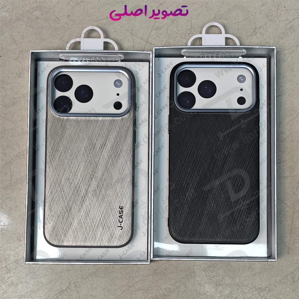 قاب چرمی iPhone 17 Pro مدل J-Case