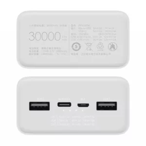 پاور بانک 30000 میلی‌آمپر 18 وات برند Xiaomi مدل PB3018ZM
