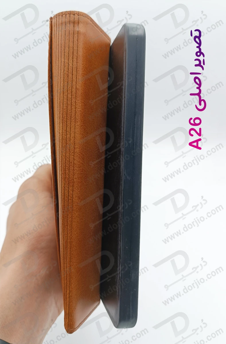 خرید فلیپ کاور چرمی با درب مگنتی Samsung Galaxy A26