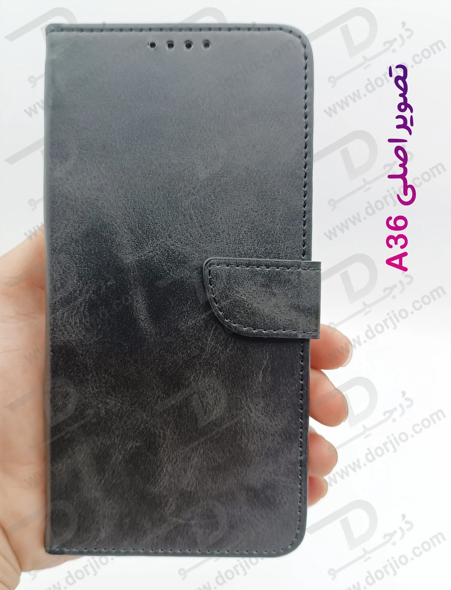 خرید فلیپ کاور چرمی با درب مگنتی Samsung Galaxy A36 خرید فلیپ کاور چرمی با درب مگنتی Samsung Galaxy A36