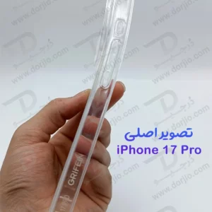 خرید قاب ژله ای شفاف iPhone 17 Pro مارک Grifein