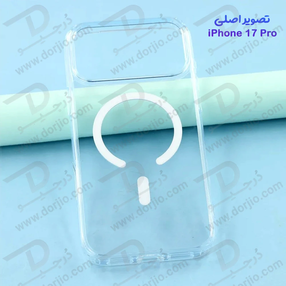 خرید قاب کریستالی شفاف مگنتی iPhone 17 Pro