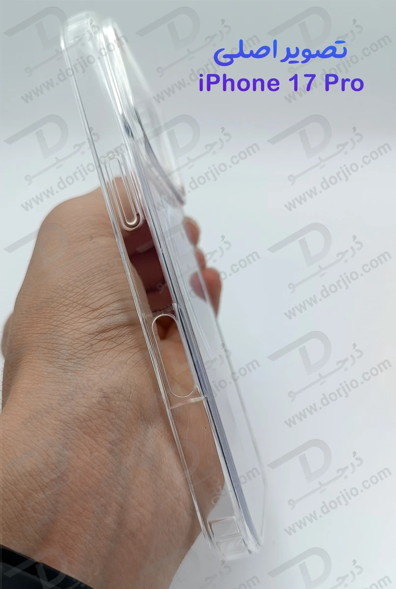 خرید قاب کریستالی شفاف مگنتی iPhone 17 Pro